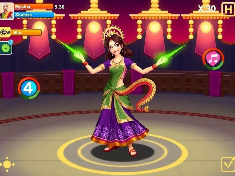 Navratri Dance Battle gameplay